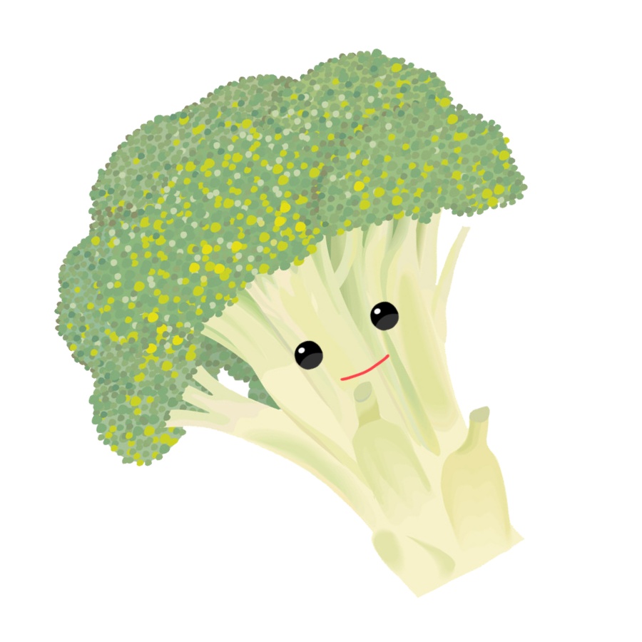 【FaceRig用アバター】【野菜】ブロッコリー