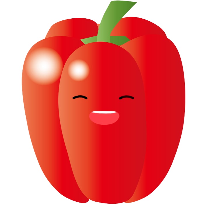 【FaceRig用アバター】【野菜】パプリカ