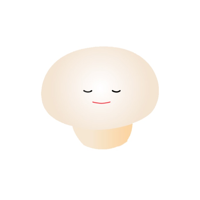 【FaceRig用アバター】【野菜】マッシュルーム