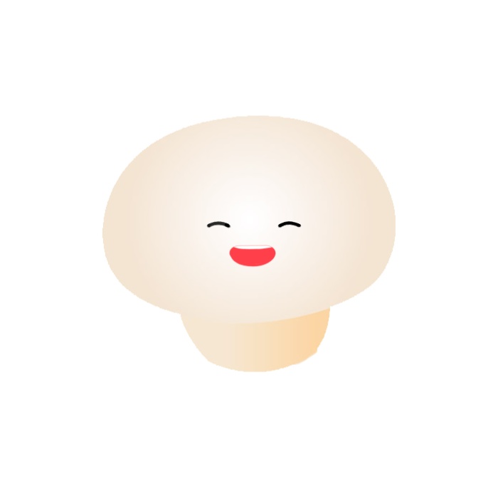 【FaceRig用アバター】【野菜】マッシュルーム
