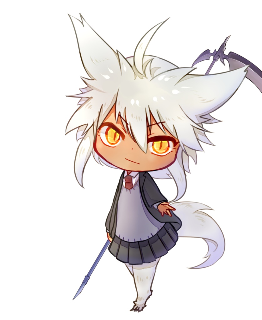 【FaceRig用アバター】【キャラクター】狼少女 【限定1名販売】