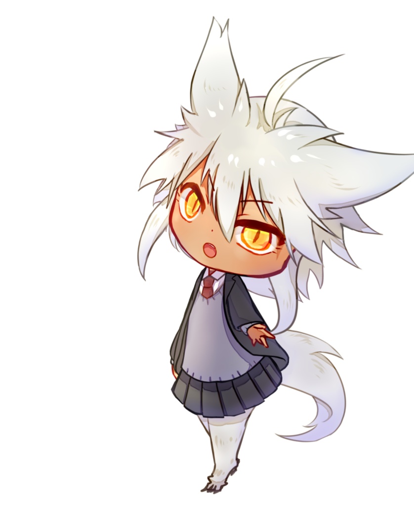 【FaceRig用アバター】【キャラクター】狼少女 【限定1名販売】