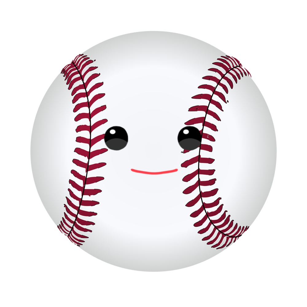 【FaceRig用アバター】【ボール】野球