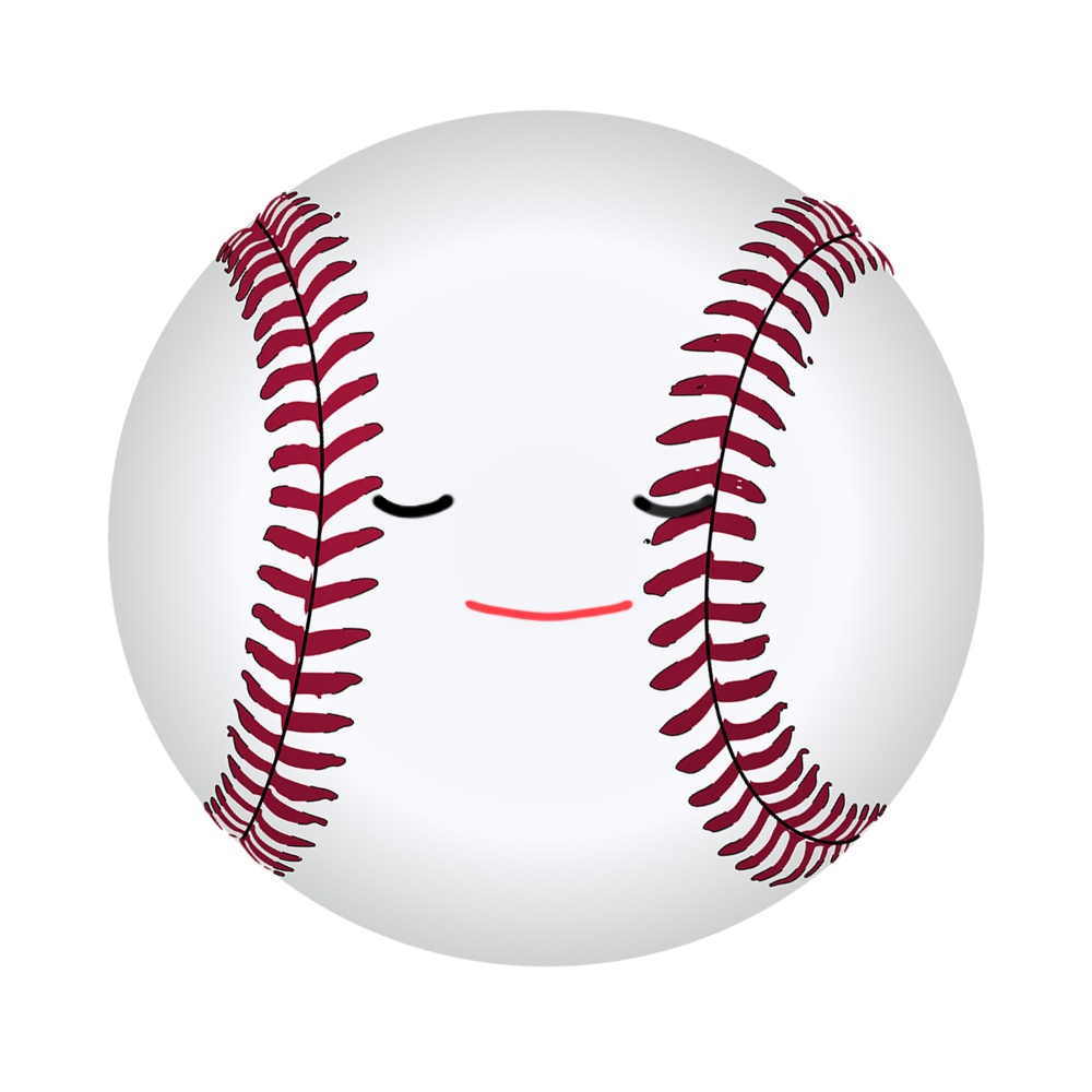 【FaceRig用アバター】【ボール】野球