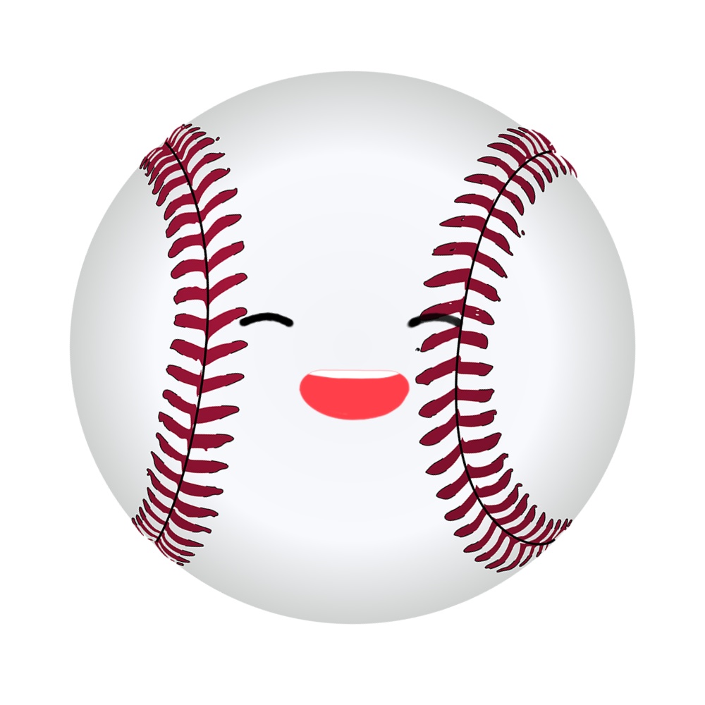 【FaceRig用アバター】【ボール】野球