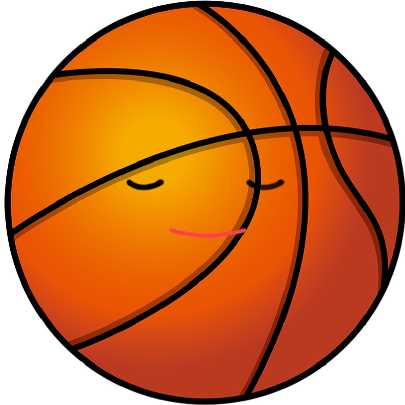 【FaceRig用アバター】【ボール】バスケット