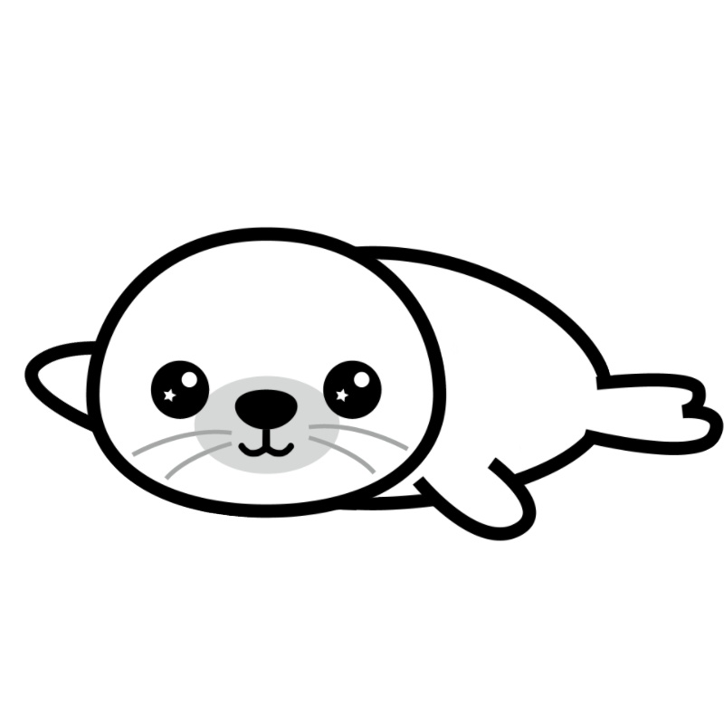 【バーチャルバター】【動物】アザラシ