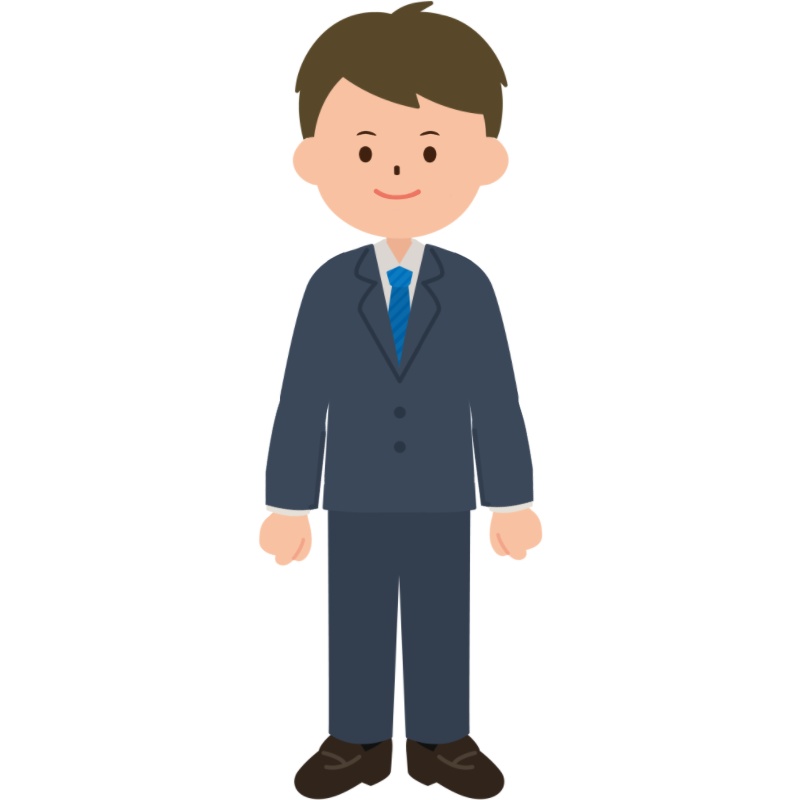 【FaceRig用アバター】【キャラクター】男性(ビジネス)