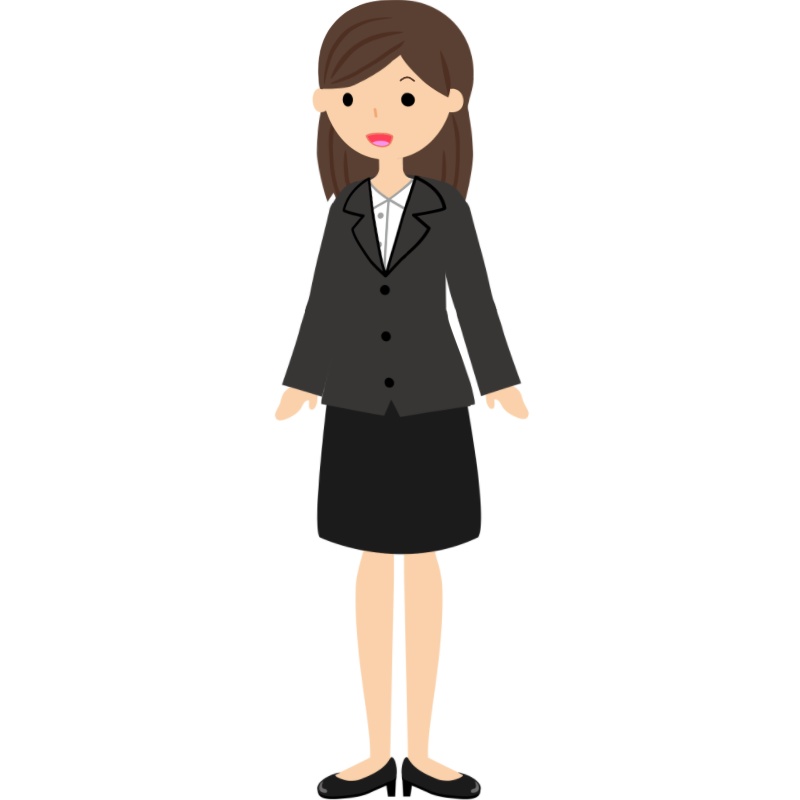 【FaceRig用アバター】【キャラクター】女性(ビジネス)