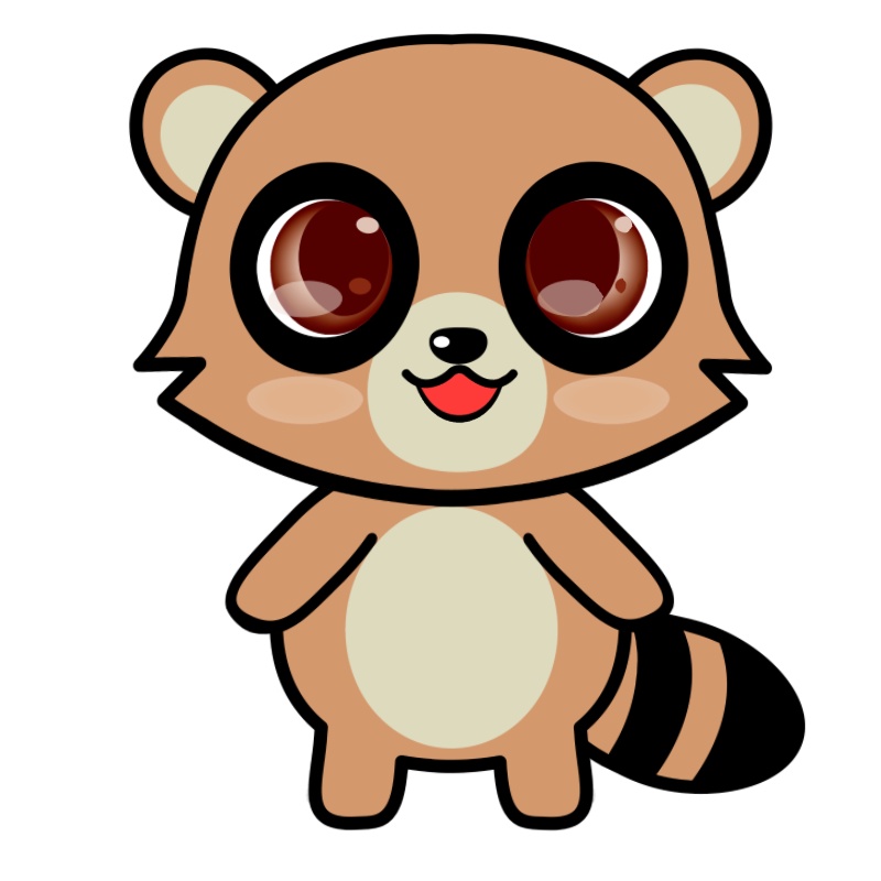 【バーチャルアバター】【動物】たぬき