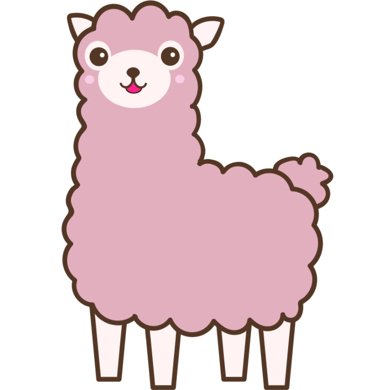 【FaceRig用アバター】【動物】アルパカ