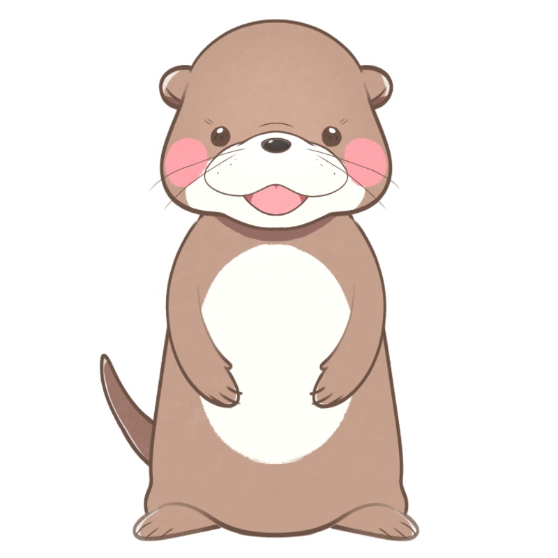 【FaceRig用アバター】【動物】かわうそ