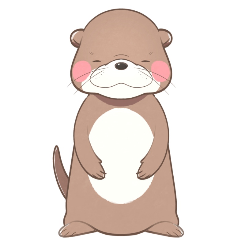 【FaceRig用アバター】【動物】かわうそ