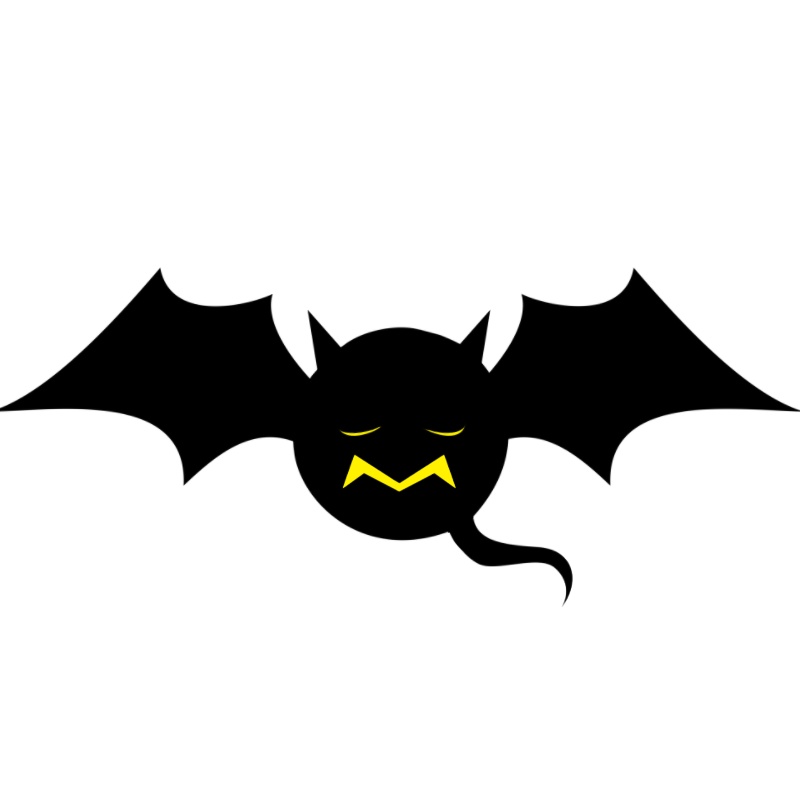 【バーチャルアバター】【その他】コウモリおばけ