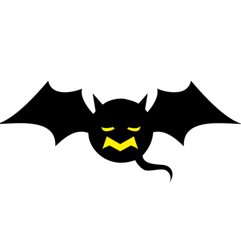 【バーチャルアバター】【その他】コウモリおばけ