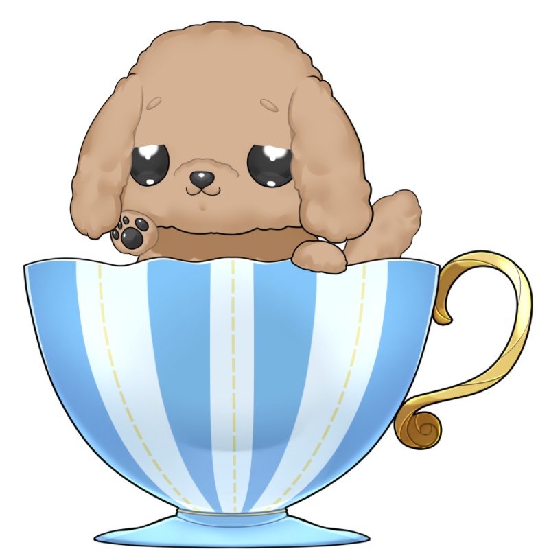 【バーチャルアバター】【動物】ティーカッププードル