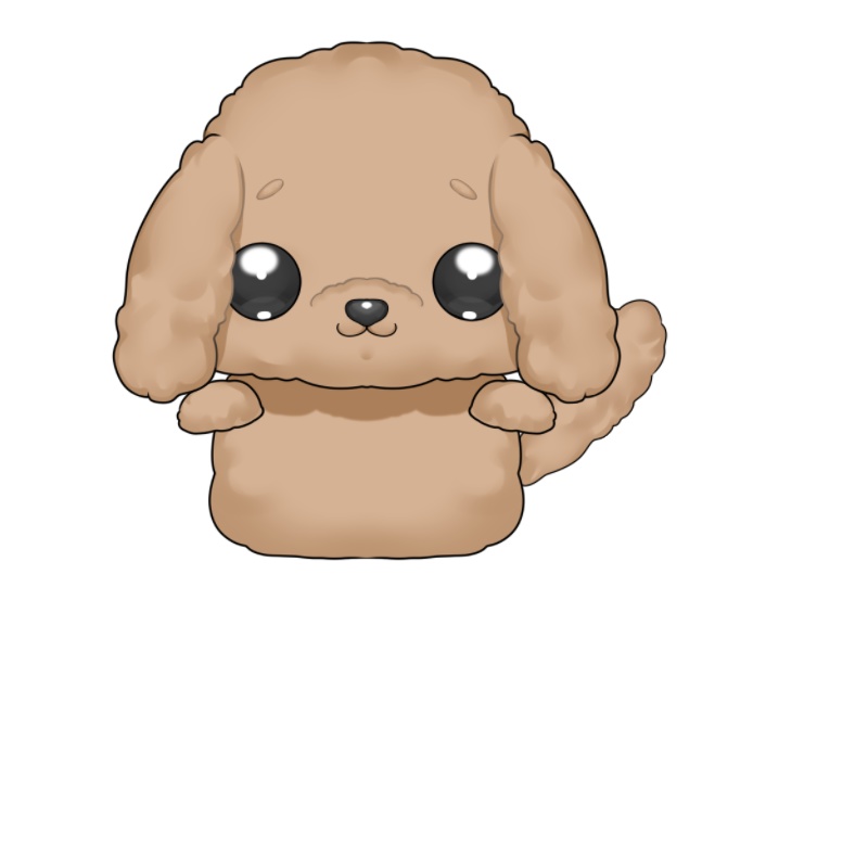 【バーチャルアバター】【動物】ティーカッププードル