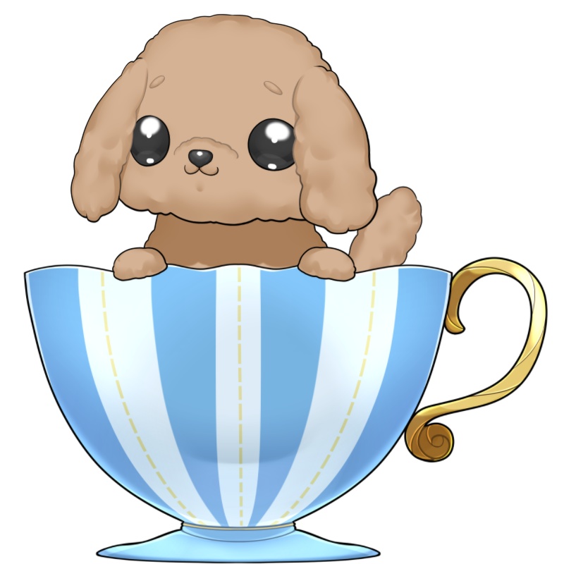 【バーチャルアバター】【動物】ティーカッププードル