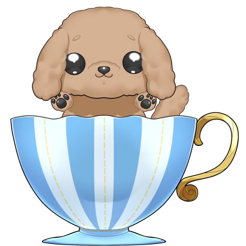【バーチャルアバター】【動物】ティーカッププードル