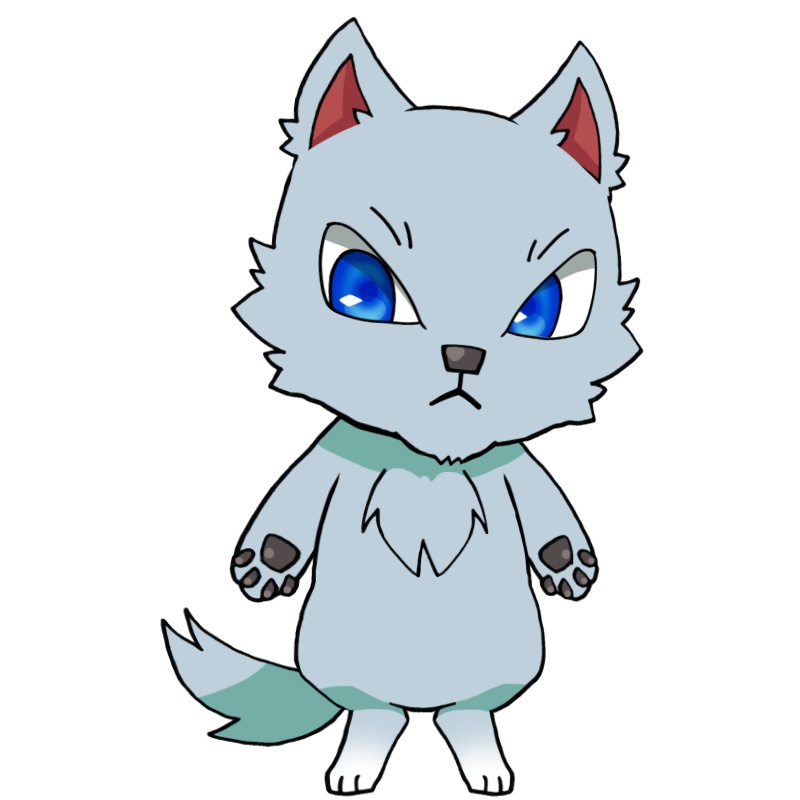 【バーチャルアバター】【動物】オオカミ