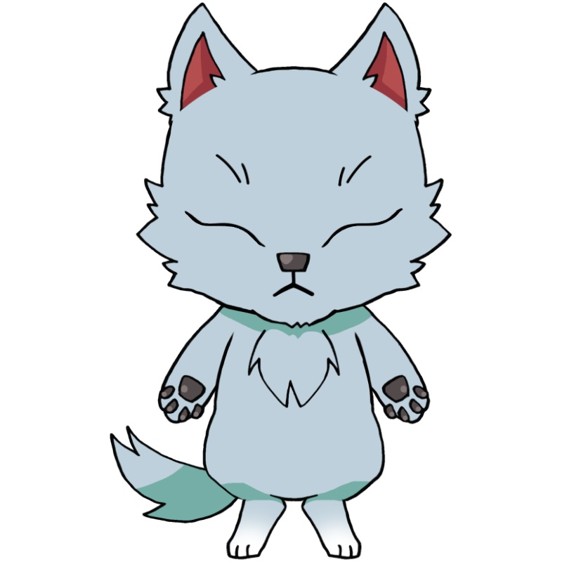 【バーチャルアバター】【動物】オオカミ