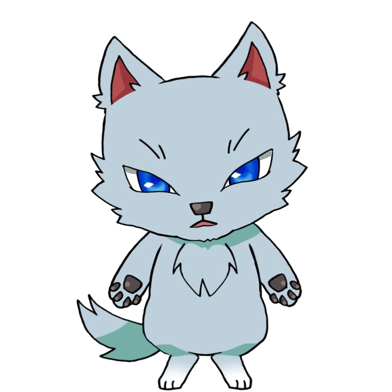 【バーチャルアバター】【動物】オオカミ