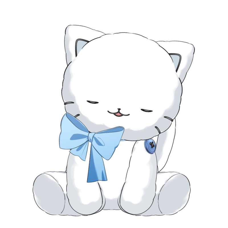 【バーチャルアバター】【ぬいぐるみ】猫