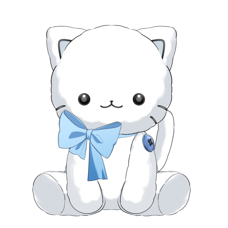 【バーチャルアバター】【ぬいぐるみ】猫