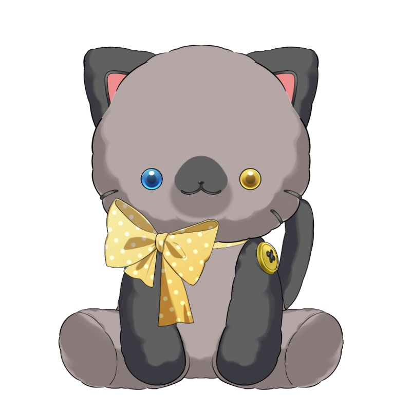 【バーチャルアバター】【ぬいぐるみ】猫