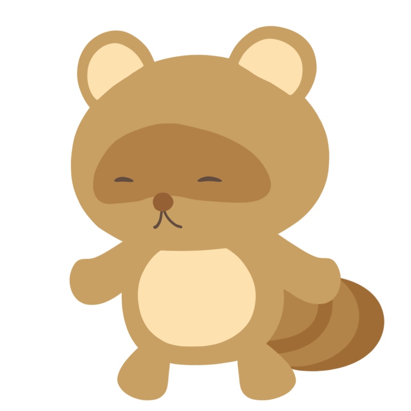 【バーチャルアバター】【動物】たぬき