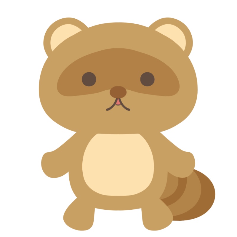 【バーチャルアバター】【動物】たぬき