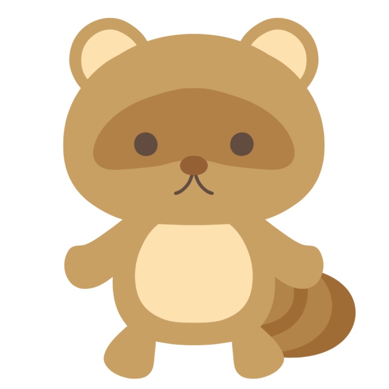 【バーチャルアバター】【動物】たぬき