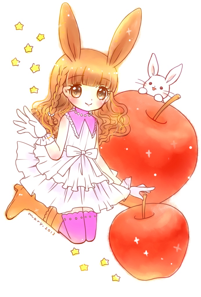 ポストカード［うさぎ娘］