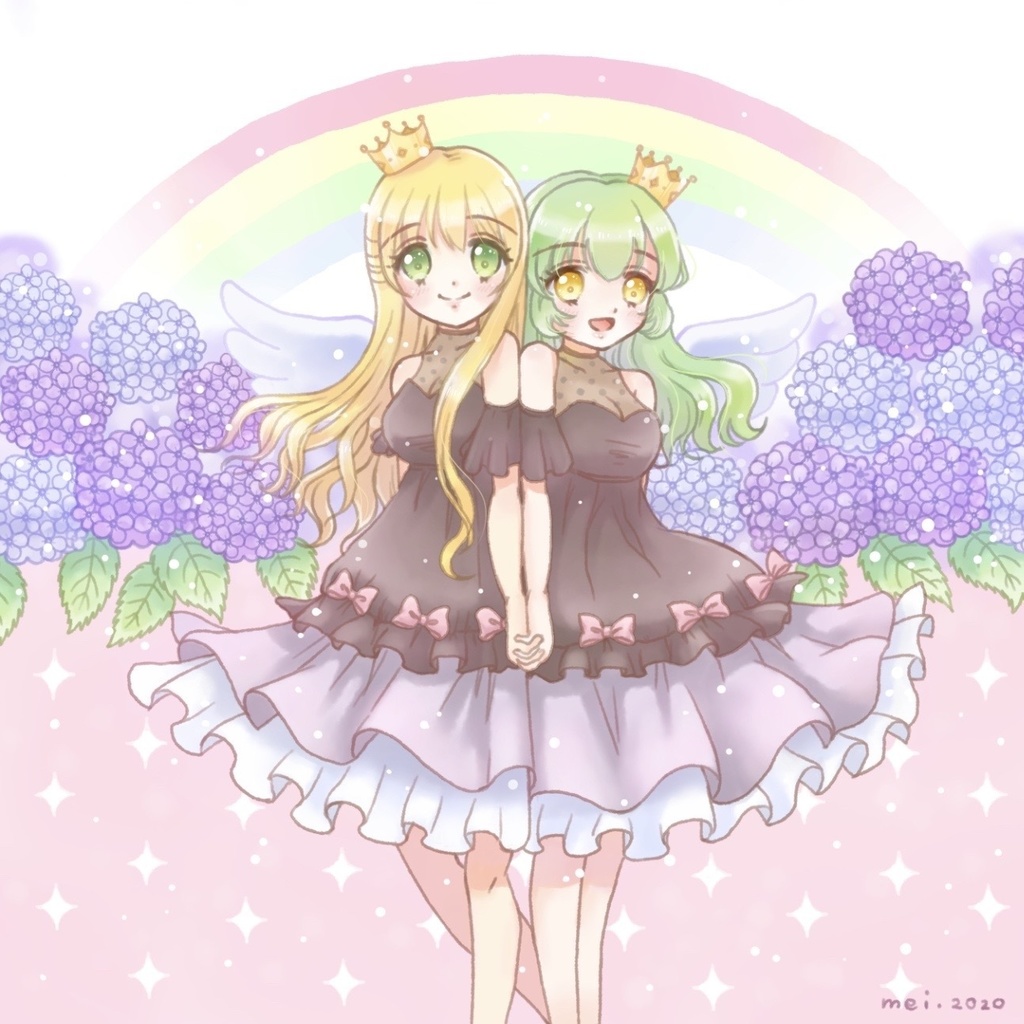 ポストカード［雨上がりの天使］