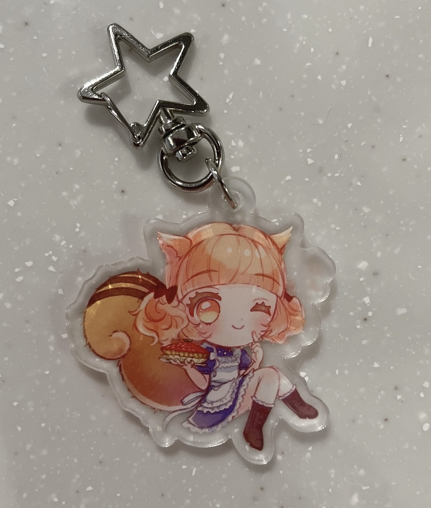 ミニりすみみちゃんアクキー