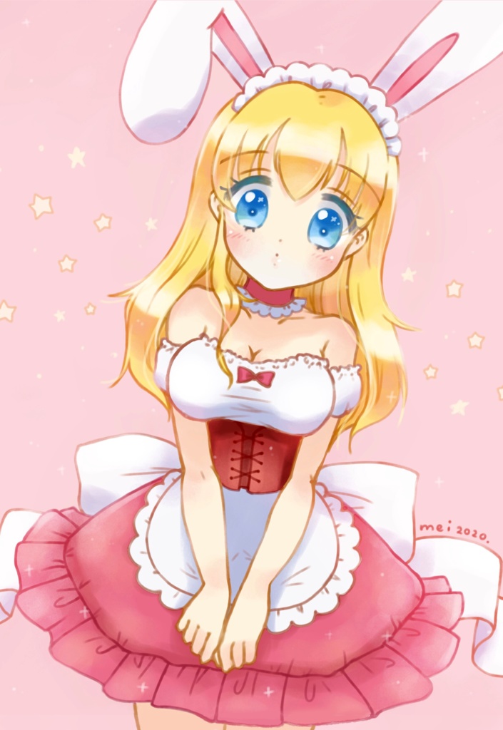 ポストカード［うさみみメイド］