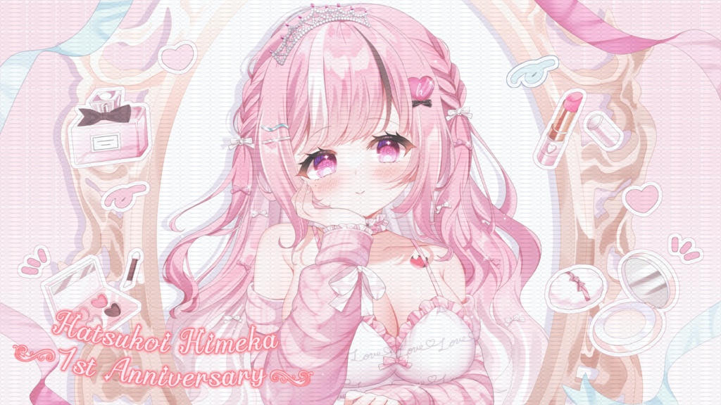 【高画質】1周年記念♡PC用壁紙♡にっこり♡