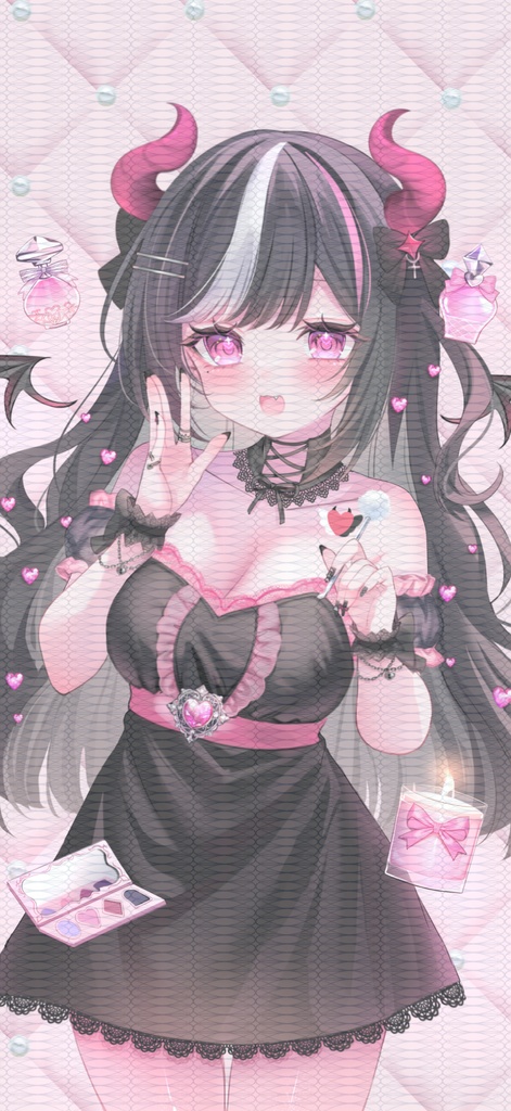 【耳かき有】2周年記念♡スマホ用壁紙♡笑顔♡