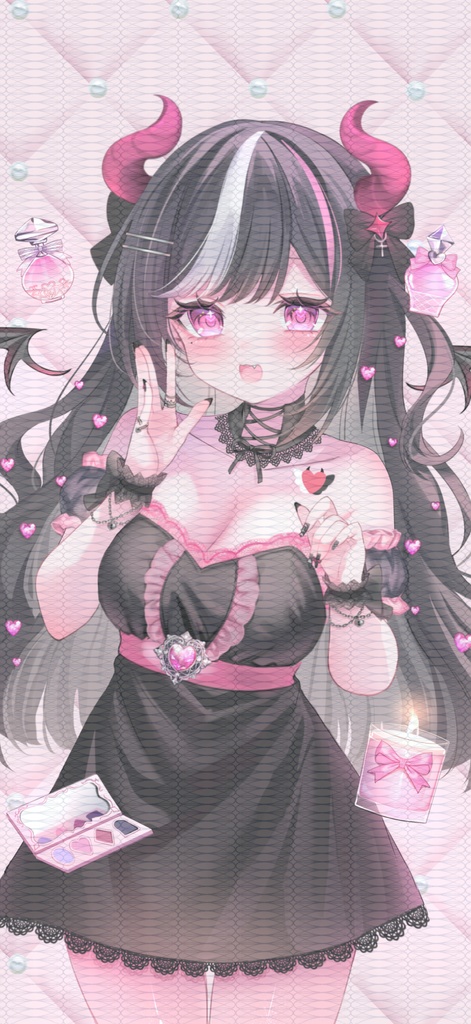 【耳かき無し】2周年記念♡スマホ用壁紙♡笑顔♡