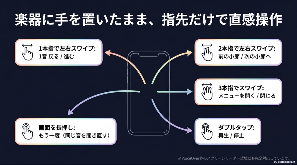【モニター価格・プレリリース版】VoiceScorePracticeアプリ2026年5月分利用パスワード(アクセシビリティ対応の音楽学習サポートツール・アンケート協力のお願い)