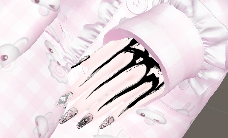 無料【ミルフィ-milfy】left hand tattoo 01