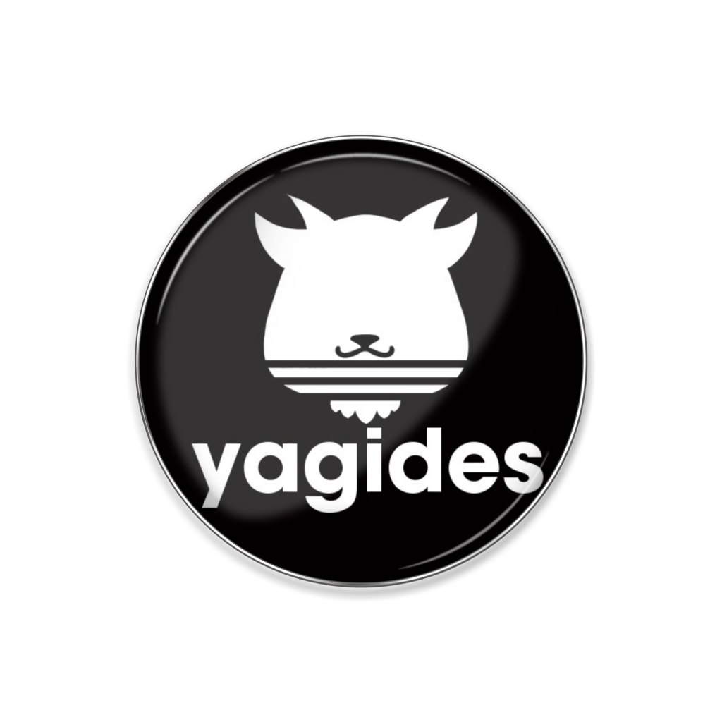 しろやぎピンバッジ