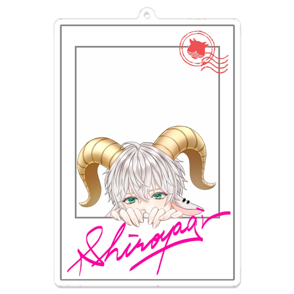 チェキ風　アクリルキーホルダー②