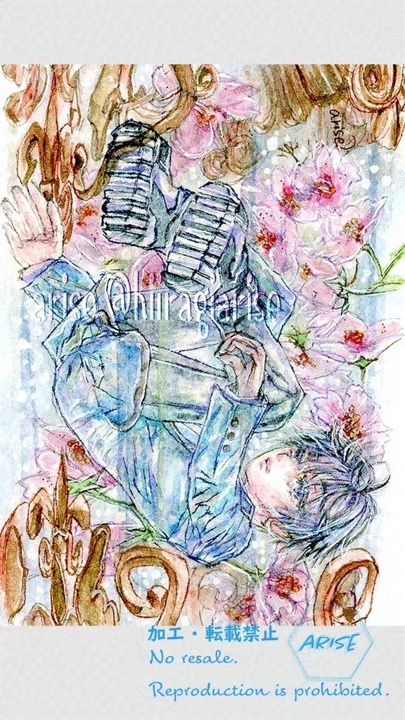 ミニ額原画