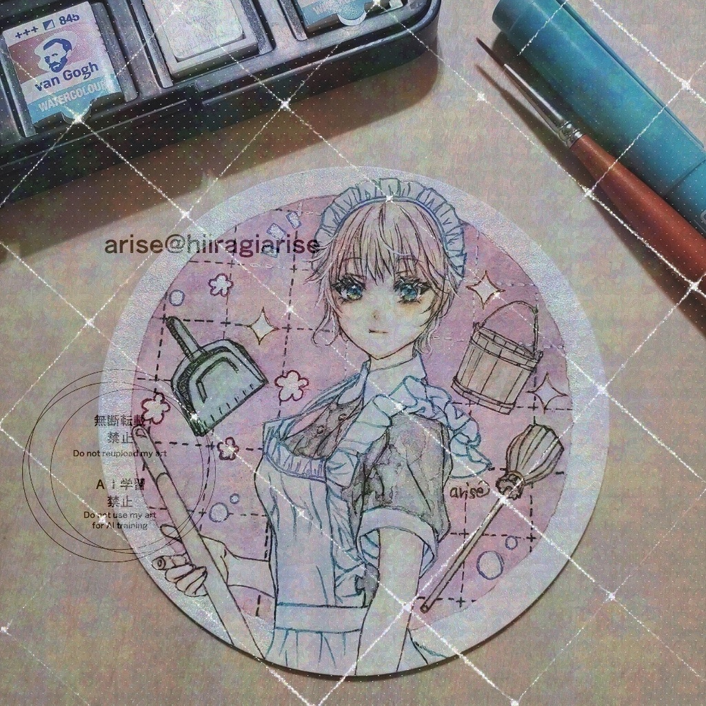 インクトーバー原画①
