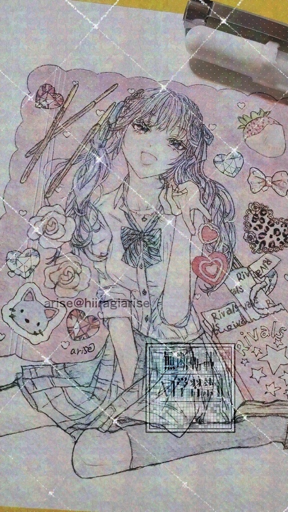 インクトーバー原画②