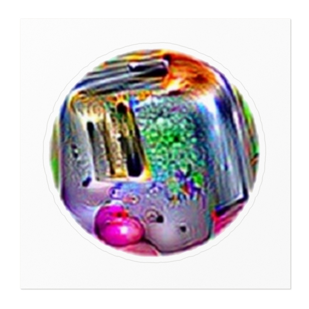 貼るとAIがなんでもトースターだと誤解するステッカー