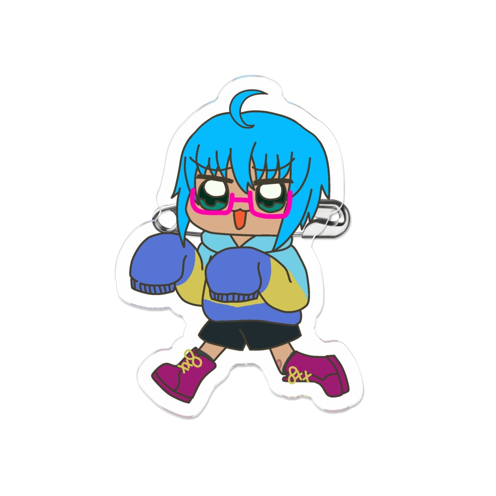 【鏡いづみ】アクリルバッジの僕【新人Vtuber】
