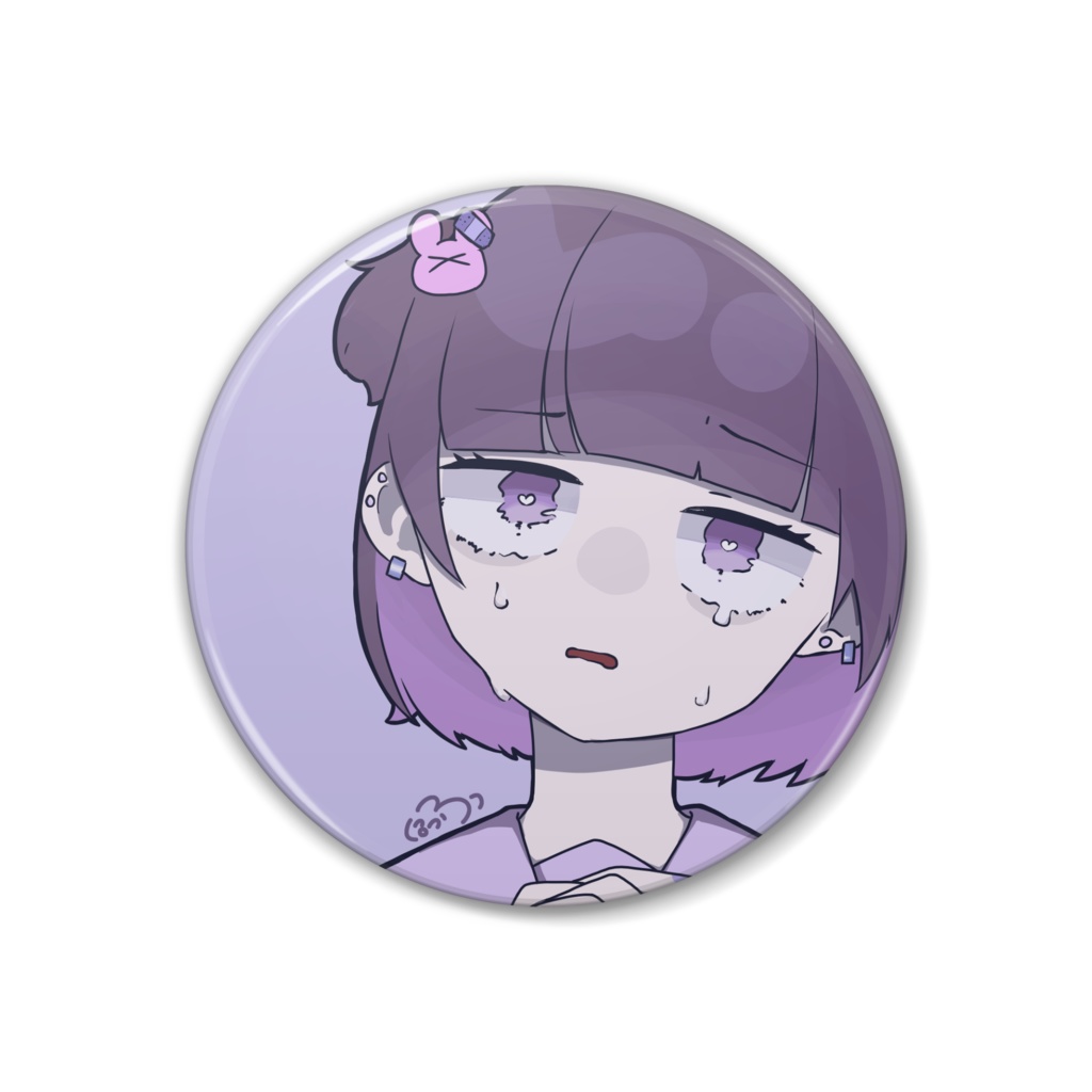 兎原モネ 缶バッジ