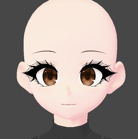 VROID spider eyeliner 